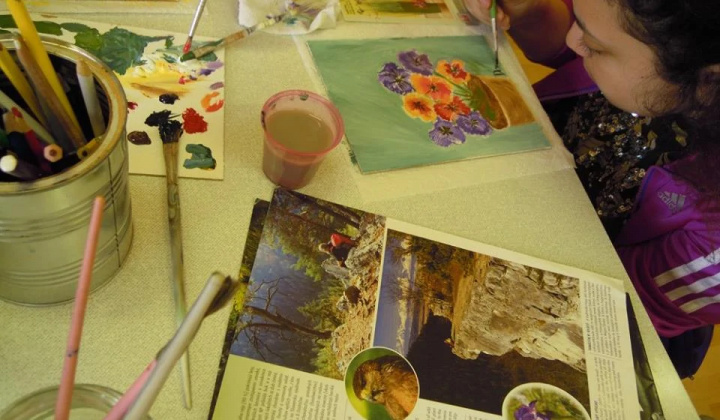 1. fotografia fotogalérie Dary a projekty / Maľovanie uzdravuje dušu - foto