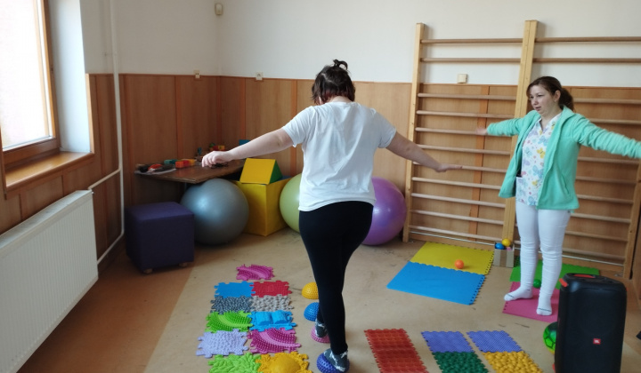 1. fotografia fotogalérie Terapeutické aktivity na pravidelnej báze / Individuálna rehabilitácia - foto