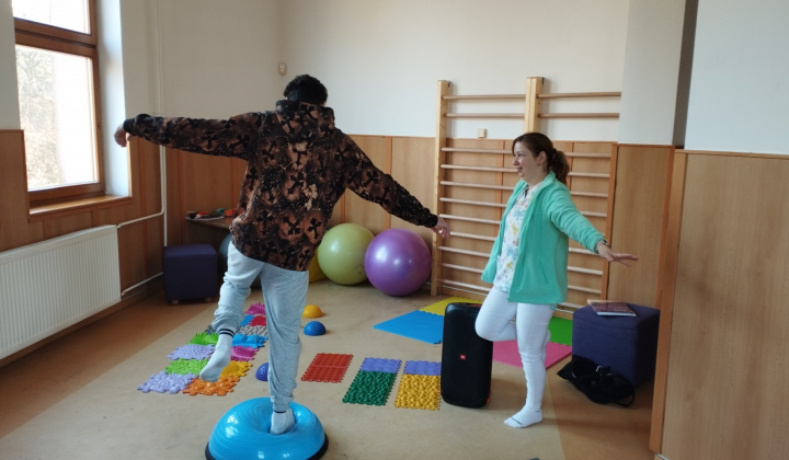 3. fotografia fotogalérie Terapeutické aktivity na pravidelnej báze / Individuálna rehabilitácia - foto